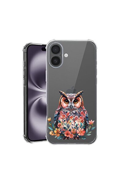 bestcase Husă pentru Apple iPhone 17 cu Design OWL, Antișoc, Colțuri întărite...
