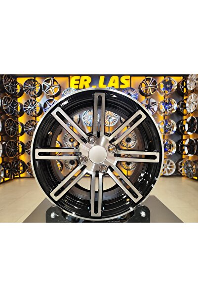 PRO 4 Adet PRO-48023 6*14 4*100 ET28 73.1 BLACK MACHINED JANT (Takım)