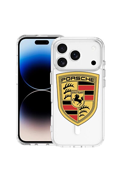 bestcase Калъф за Apple iPhone 17 Pro Max с Porsche Design, MagSafe Anti-Shoc...