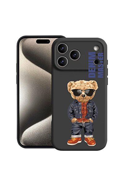 bestcase Θήκη για Apple iPhone 17 Pro Max με Σχέδιο Denim Master - Αρκουδάκι,...