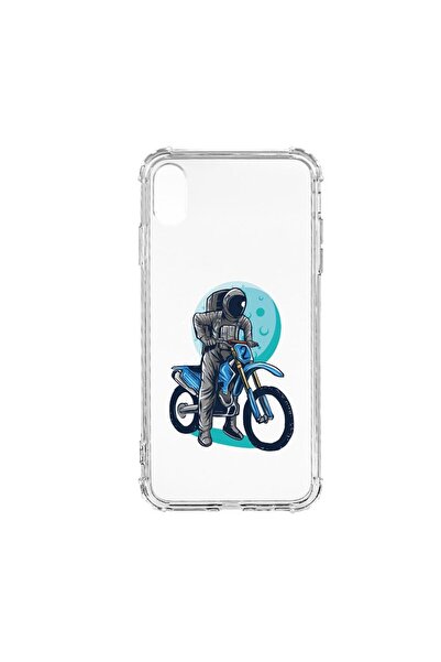 bestcase Αντικραδασμική Θήκη, Συμβατή με Apple iPhone XS Max, Αστροναύτης Μοτ...