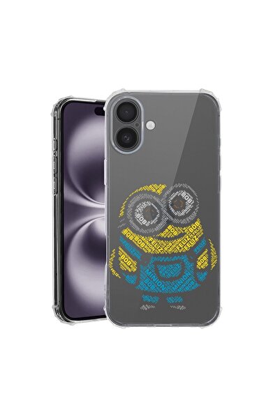 bestcase Θήκη για Apple iPhone 16 Plus, Αντικραδασμική 1.5MM, Καλλιγραφία Μίν...