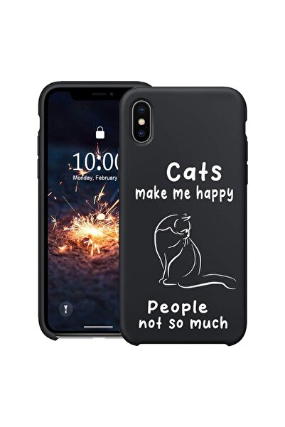 bestcase Husa Slim Σιλικόνης για Apple iPhone 16e, Γάτες και Άνθρωποι, 199202...