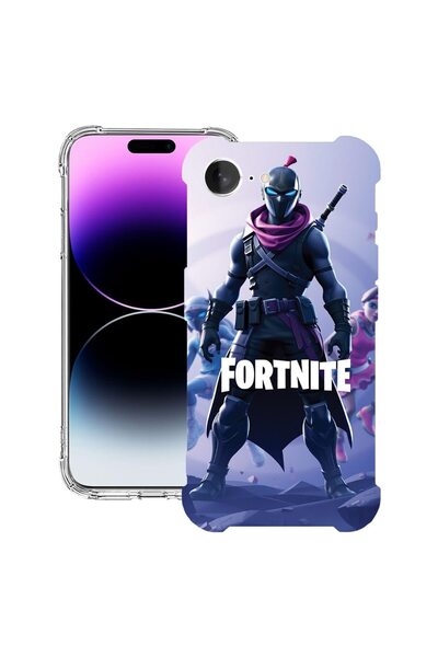 bestcase Θήκη για Apple iPhone 16e, Αντικραδασμική 1.5MM, Fortnite, Προστασία...