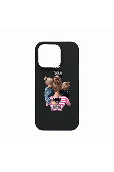 bestcase Husa Silicon, Compatibila Cu Apple iPhone 14 Pro, Super Mama, rezist...