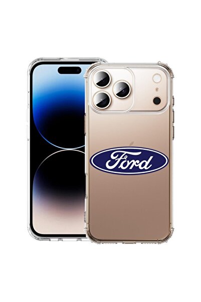 bestcase Husă pentru Apple iPhone 17 Pro cu design Ford, Antișoc, Colțuri înt...