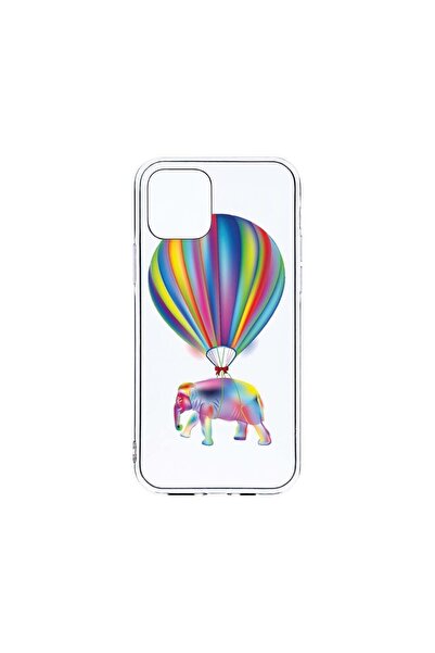 bestcase Διαφανής Θήκη Σιλικόνης 2MM, Συμβατή με Apple iPhone 12, Ελέφαντας Ο...