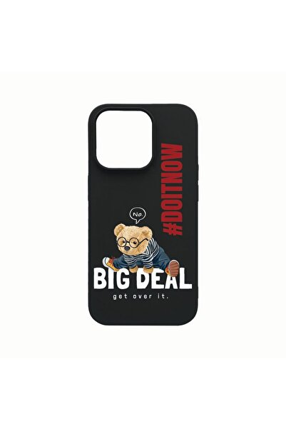 bestcase Θήκη Σιλικόνης, Συμβατή με Apple iPhone 14 Pro, Do It Now Teddy, Ανθ...
