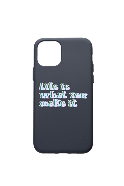 bestcase Θήκη Σιλικόνης Premium Συμβατή με Apple iPhone 12 Mini, Life is..., ...