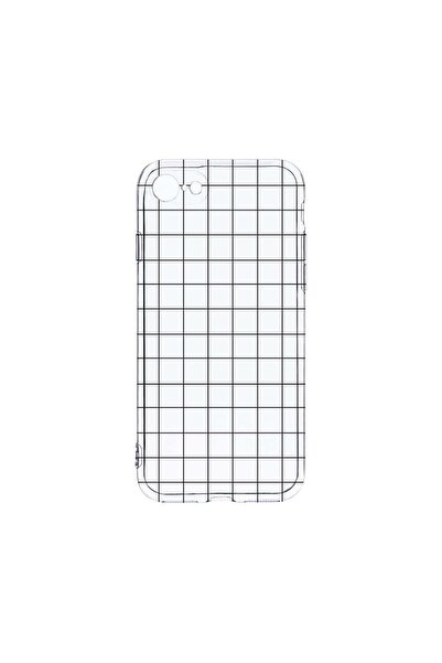 bestcase Clear Silicone Case 2MM, Compatible with Apple iPhone SE 2, Grid, Sh...