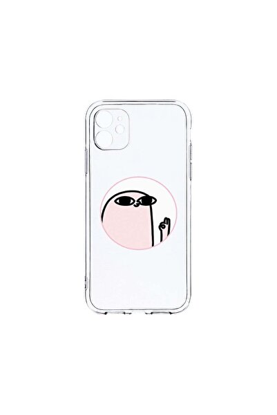 bestcase Διαφανής Θήκη Σιλικόνης 2MM, Συμβατή με Apple iPhone 12 Mini, Meme, ...