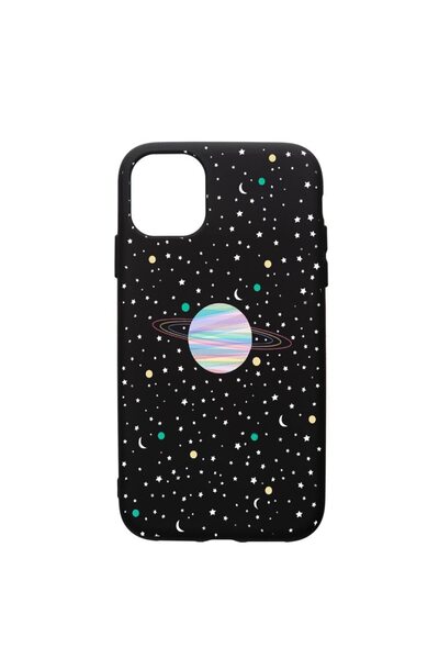 bestcase Θήκη σιλικόνης, Συμβατή με Apple iPhone 11 Pro, Universe, με υφασμάτ...