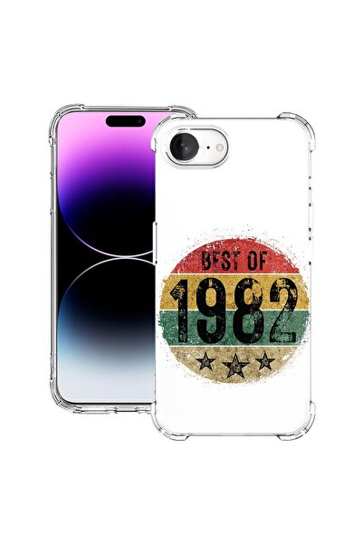 bestcase Husa pentru Apple iPhone 16e, Anti Shock 1.5MM, Best Of 1982, Protec...