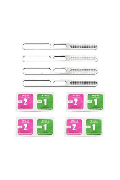 Choice19 Galaxy S26 Ultra Silver 4Pcs 4PCS Metal Integrated Dust-proof Net St...