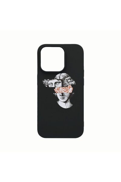 bestcase Θήκη Σιλικόνης, Συμβατή με Apple iPhone 14 Pro Max, Άγαλμα Ντέιβιντ,...