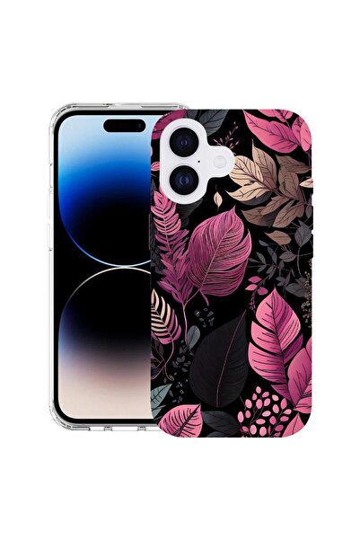 bestcase Husă pentru Apple iPhone 17 cu Design Rose Feathers, Mag Anti Shock ...