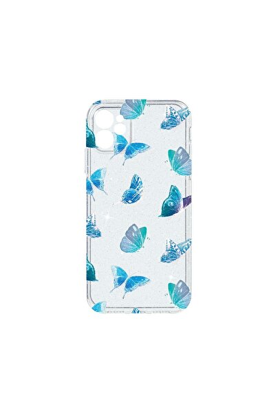 bestcase Θήκη Crystal Glitter 2MM, Συμβατή με Apple iPhone 11, Σχέδιο Πεταλού...