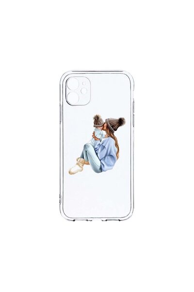 bestcase Θήκη Διαφανής Σιλικόνη 2MM, Συμβατή με Apple iPhone 12 Mini, Κορίτσι...