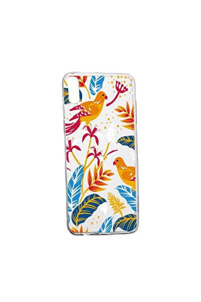 bestcase Θήκη σιλικόνης συμβατή με Apple iPhone XS Max, με σχέδιο χρωματιστά ...