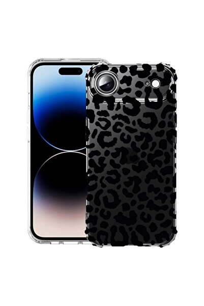 bestcase Husă pentru Apple iPhone 17 Air cu Design Leopard, Antișoc, Colțuri ...