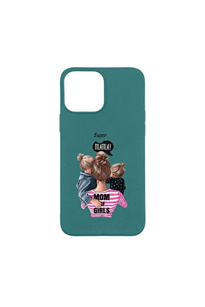 bestcase Θήκη σιλικόνης συμβατή με Apple iPhone 13 Pro Max, Σούπερ Μαμά, ανθε...