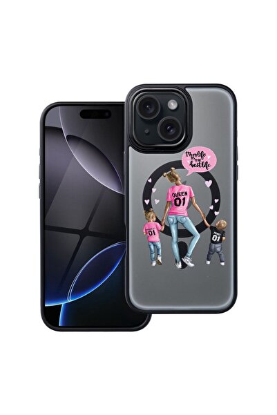 bestcase Συμβατή Θήκη για Apple iPhone 14 με Σχέδιο  "Mom Life " με Αγόρι και...