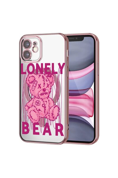 bestcase Πολυτελής Θήκη MagSafe, Συμβατή με Apple iPhone 12, Αρκουδάκι Μοναχι...
