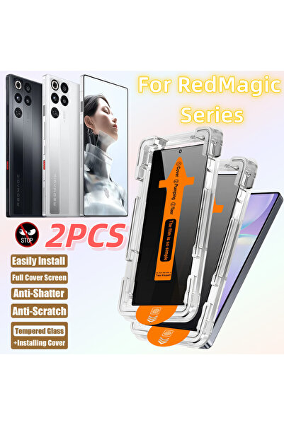 Choice12 واقي شاشة زجاجي مقسى للخصوصية بالموجات فوق الصوتية لهاتف ZTE nubia R...