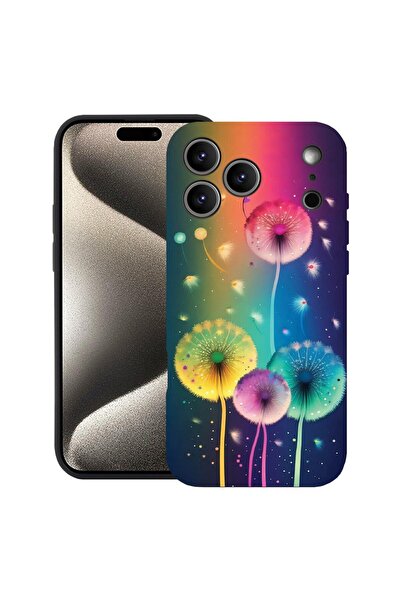 bestcase Θήκη για Apple iPhone 17 Pro με σχέδιο πικραλίδας, από σιλικόνη prem...