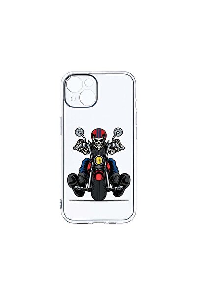 bestcase Husa Clear Silicon 2MM, Compatibila Cu Apple iPhone 14, Biker, Antis...