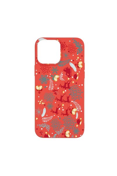 bestcase Silicone Case, Compatible with Apple iPhone 13 Pro Max, Rudolf, wear...