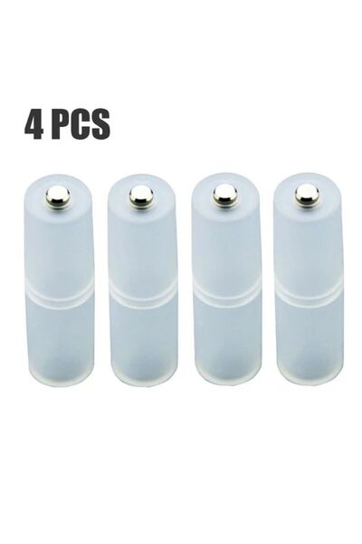 Choice1 4PCS 4/8/12pcs Battery Convertor Adapter Size AAA R03 To AA LR6 4 Pcs...