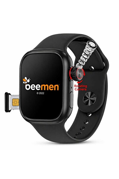 beemen Haino Teko FG-5 5G Destekli SIM Kartlı Akıllı Saat | Çift Kordon (Sili...