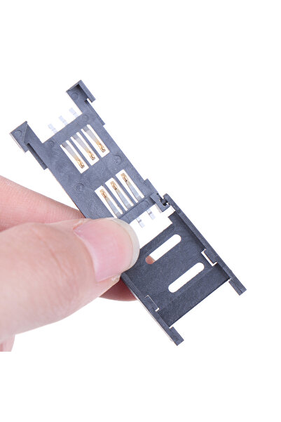 Choice KOQZM One Size 10PCS SIM Card Holder 6PIN Card Socket SIM Card Slot Co...