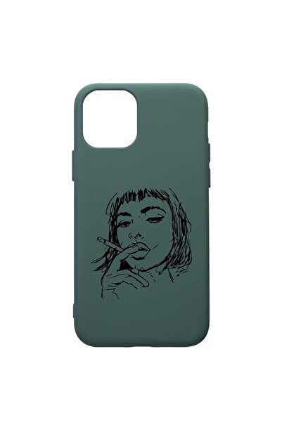 bestcase Husa Silicon Premium Compatibila Cu Apple iPhone 11, Woman, cu inter...