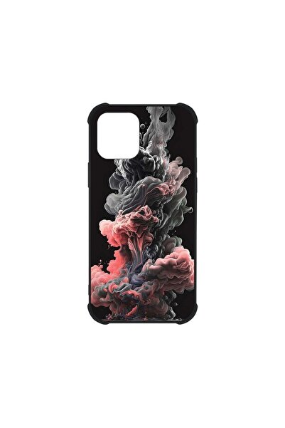 bestcase Husa MaxSafe Glassy, Compatibilă cu Apple iPhone 12, Culori lichide,...