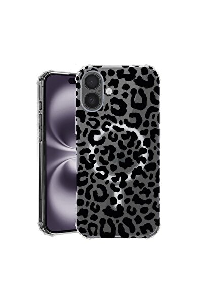 bestcase Θήκη για Apple iPhone 16 Plus, MagSafe Αντικραδασμική, Λεοπάρ, Προστ...