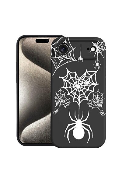 bestcase Θήκη για Apple iPhone 17 Air με Σχέδιο Ιστού Αράχνης, Σιλικόνη Premi...