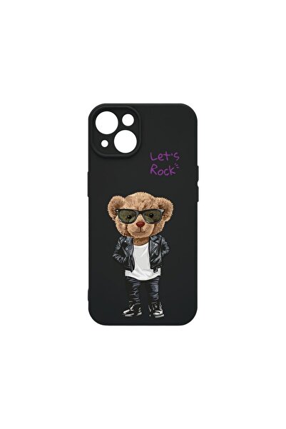 bestcase Θήκη Premium Υγρής Σιλικόνης, Συμβατή με Apple iPhone 14, Let's Rock...