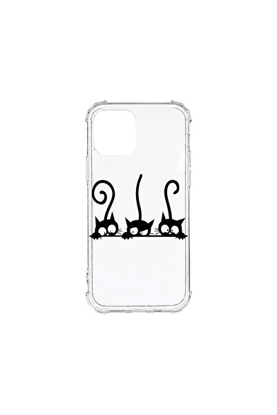 bestcase Husa Αντικραδασμική 1.5MM, συμβατή με Apple iPhone 11, Γάτες, Τεχνολ...
