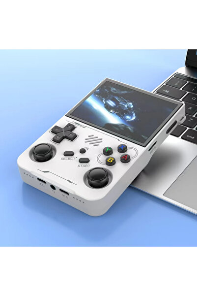 Choice9 جهاز ألعاب محمول R36XX أبيض جديد من BOYHOM بسعة 64 جيجابايت، وحدة تحك...