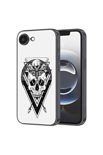 bestcase Πολυτελής Θήκη MagSafe, Συμβατή με Apple iPhone 16e, Σχέδιο Κρανίο, ...