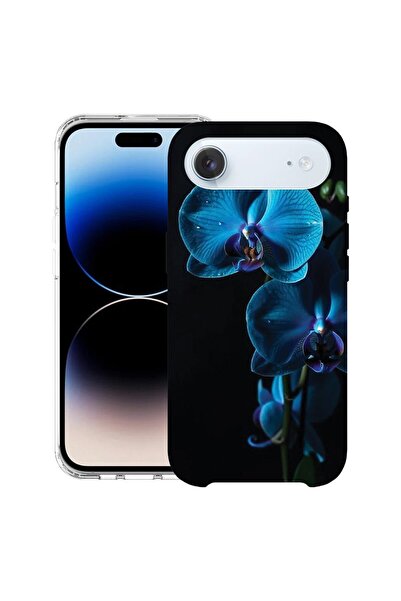 bestcase Husă pentru Apple iPhone 17 Air cu Design Blue Orchid, Mag Anti Shoc...