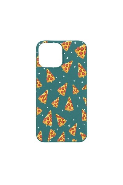 bestcase Husa Silicon Compatibila Cu Apple iPhone 13 Pro Max, Pizza, rezisten...