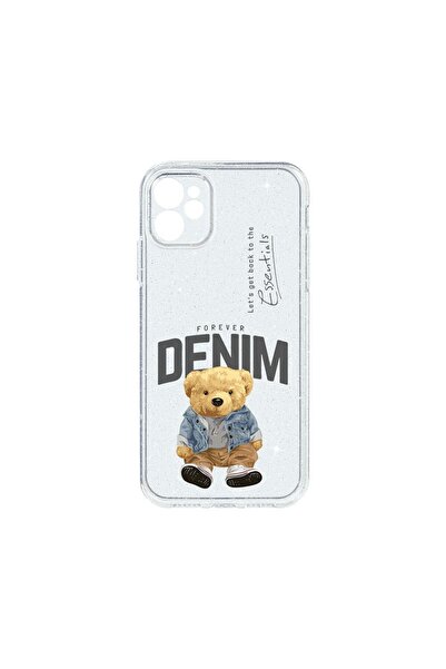 bestcase Crystal Glitter 2MM Case, Compatible with Apple iPhone 11, Denim Sty...