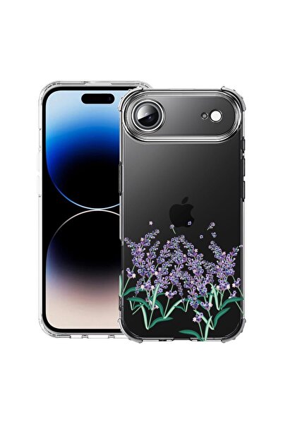 bestcase Husă pentru Apple iPhone 17 Air cu Design Lavender, Antișoc, Colțuri...