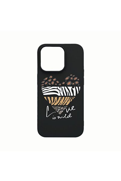 bestcase Θήκη σιλικόνης, Συμβατή με Apple iPhone 14 Pro Max, Love Is Wild, αν...