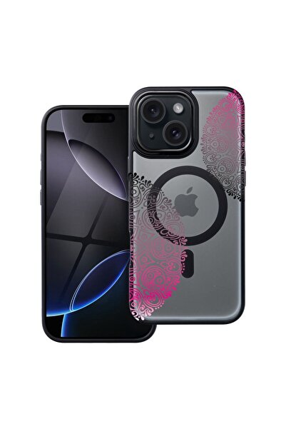 bestcase Husa Compatibila cu Apple iPhone 12 cu Design Lace, Shockproof Shiel...