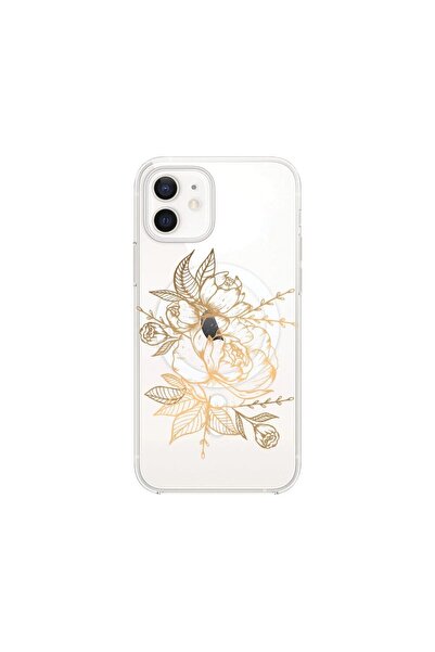 bestcase Θήκη MagSafe Αντικραδασμική, Συμβατή με Apple iPhone 12 Mini, Χρυσό ...