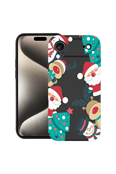 bestcase Husă pentru Apple iPhone 17 Air cu design de Crăciun, Silicon premiu...